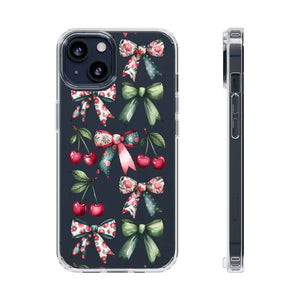 Coquette Style Clear Phone Case with Tpu Cushioned Edges - Dipaliz - Iphone 13 / Without Gift Packaging - Mobile Cases