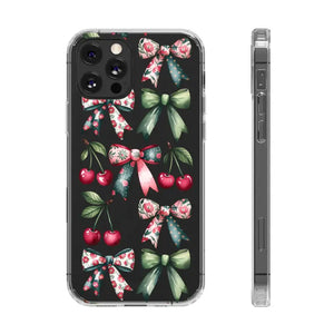 Coquette Style Clear Phone Case with Tpu Cushioned Edges - Dipaliz - Iphone 12 Pro / Without Gift Packaging - Mobile