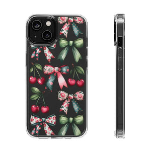 Coquette Style Clear Phone Case with Tpu Cushioned Edges - Dipaliz - Iphone 14 / Without Gift Packaging - Mobile Cases