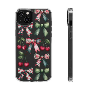 Coquette Style Clear Phone Case with Tpu Cushioned Edges - Dipaliz - Iphone 14 Plus / Without Gift Packaging - Mobile