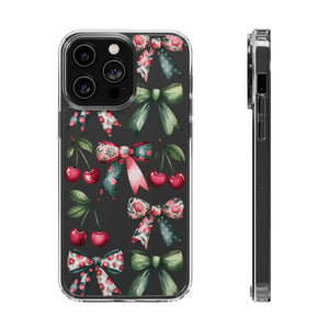Coquette Clear Phone Case - Tpu Cushioned Edges - Dipaliz - Mobile Cases