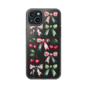 Coquette Clear Phone Case - Tpu Cushioned Edges - Dipaliz - Mobile Cases