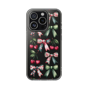 Coquette Clear Phone Case - Tpu Cushioned Edges - Dipaliz - Mobile Cases