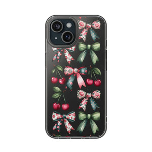 Coquette Clear Phone Case - Tpu Cushioned Edges - Dipaliz - Mobile Cases