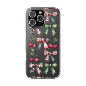 Coquette Clear Phone Case - Tpu Cushioned Edges - Dipaliz - Mobile Cases