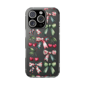 Coquette Clear Phone Case - Tpu Cushioned Edges - Dipaliz - Mobile Cases
