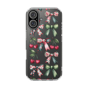 Coquette Clear Phone Case - Tpu Cushioned Edges - Dipaliz - Mobile Cases