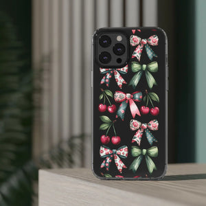 Coquette Clear Phone Case - Tpu Cushioned Edges - Dipaliz - Mobile Cases