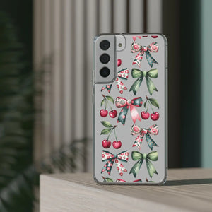 Coquette Clear Phone Case - Tpu Cushioned Edges - Dipaliz - Mobile Cases