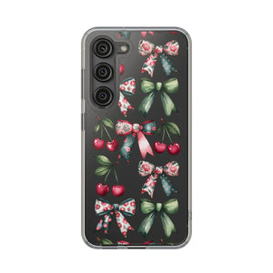 Coquette Clear Phone Case - Tpu Cushioned Edges - Dipaliz - Mobile Cases