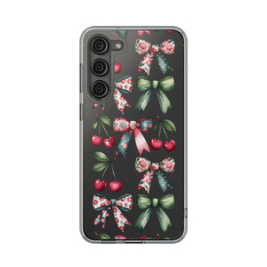 Coquette Clear Phone Case - Tpu Cushioned Edges - Dipaliz - Mobile Cases