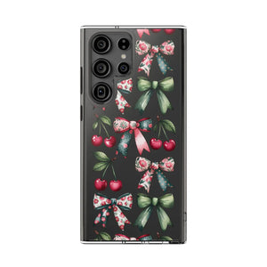 Coquette Clear Phone Case - Tpu Cushioned Edges - Dipaliz - Mobile Cases