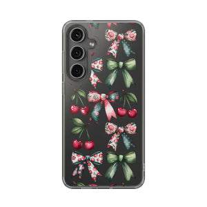Coquette Clear Phone Case - Tpu Cushioned Edges - Dipaliz - Mobile Cases