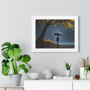 Framed Horizontal Poster with Protective Acrylic Cover - Dipaliz - Visual Artwork