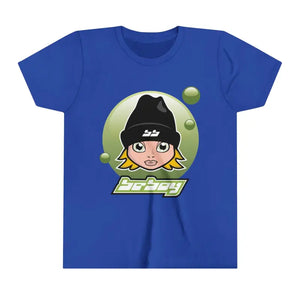 Youth Tee Short Sleeve be Boy Trendsetting Kids Shirt - Dipaliz - True Royal / s - T-shirts