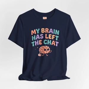 Retro Mental Health Chat Tee - Cotton Humor - Dipaliz - T-shirts - s