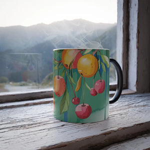 Magic Fruit Color Morphing Mug - Ceramic 11oz Cup - Dipaliz - Mugs