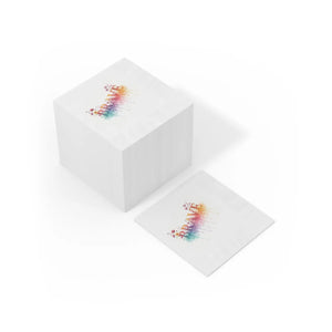 Brave Watercolor Cocktail Napkins – Paper Decor - Dipaliz