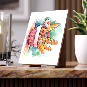 Stylish Ceramic Photo Tiles with Vibrant Flair - Dipaliz - Wall