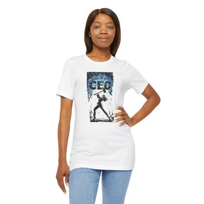 Break Barriers in Style with the Unisex Glass Ceiling Tee - White / s T-shirt