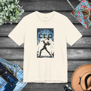 Soft Unisex Glass Ceiling Tee - Jersey Short Sleeve - Dipaliz - T-shirts