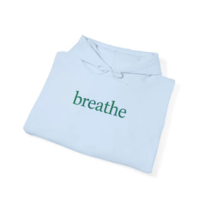 Breathe Hoodie, Minimal Wellness Relaxation Pullover - Hoodies - m