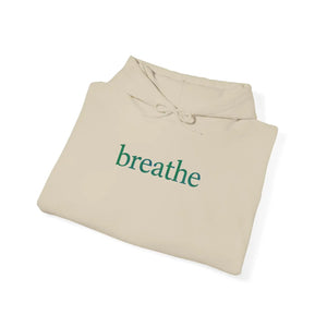 Breathe Hoodie, Minimal Wellness Relaxation Pullover - Hoodies - m