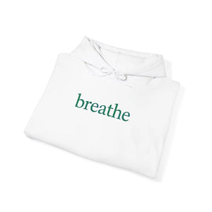 Breathe Hoodie, Minimal Wellness Relaxation Pullover - Hoodies - m