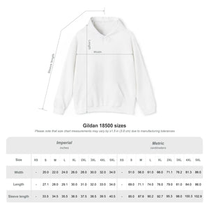 Breathe Hoodie, Minimal Wellness Relaxation Pullover - Hoodies - m