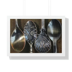 Framed Horizontal Poster - Coffee Culture Wall Art - Dipaliz - 24″ × 16″ / White - Posters Prints & Visual Artwork