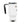 Glossy White Enamel Steel Travel Mug - Outdoor Adventures - Dipaliz - Mugs