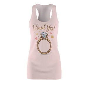 Racerback Dress for Engagement Celebrations - Dipaliz - Dresses