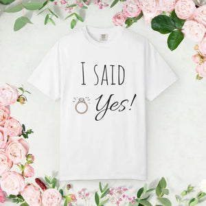 Wedding Planning Gift Bridal Proposal Shirt with Playful Print - Dipaliz - White / s - T-shirts