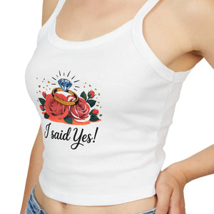 Chic Bride Proposal Tank - Fun Wedding Celebration - Dipaliz - Tops - l