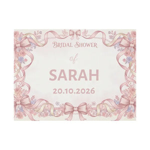 Bridal Shower Yard Sign - Picture Perfect Welcome Entrance - Dipaliz - 24″ x 18″ (horizontal) - Home Decor