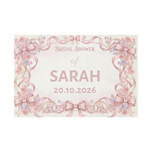Bridal Shower Yard Sign - Picture Perfect Welcome Entrance - Dipaliz - 36″ x 24″ (horizontal) - Home Decor