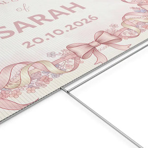 Bridal Shower Yard Sign - Picture Perfect Welcome Entrance - Dipaliz - Home Decor