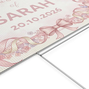Bridal Shower Yard Sign - Picture Perfect Welcome Entrance - Dipaliz - Home Decor