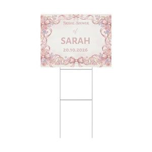 Bridal Shower Yard Sign - Picture Perfect Welcome Entrance - Dipaliz - Home Decor