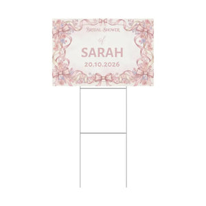 Bridal Shower Yard Sign - Picture Perfect Welcome Entrance - Dipaliz - Home Decor
