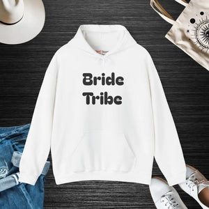 Floral Bride Tribe Hoodie - Cozy Bridal Party Essential - Dipaliz - Hoodies