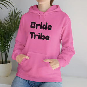 Floral Bride Tribe Hoodie - Cozy Bridal Party Essential - Dipaliz - Hoodies