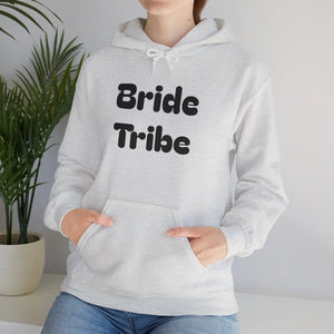 Floral Bride Tribe Hoodie - Cozy Bridal Party Essential - Dipaliz - Hoodies