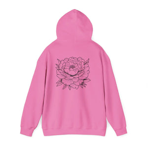 Floral Bride Tribe Hoodie - Cozy Bridal Party Essential - Dipaliz - Hoodies