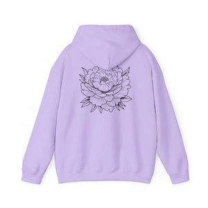 Floral Bride Tribe Hoodie - Cozy Bridal Party Essential - Dipaliz - Hoodies
