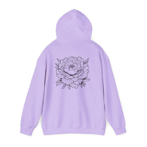Floral Bride Tribe Hoodie - Cozy Bridal Party Essential - Dipaliz - Hoodies