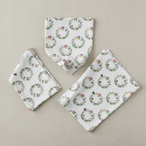 Bright Floral Napkins – one Sided Print Set - Dipaliz - Cloth