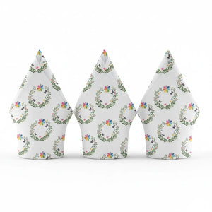Bright Floral Napkins – one Sided Print Set - Dipaliz - Cloth