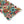 Vibrant Jacobean Floral Fringe Scarf Light - Scarves & Shawls