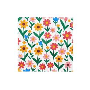Vibrant Floral Bandana - Eco Friendly Recycled - Dipaliz - Bandanas & Headties